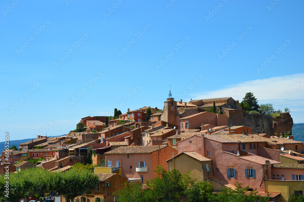 Carte-Postale - Village de Roussillon en Provence