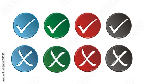 Tick and cross