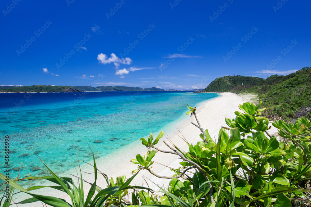 沖縄の海・ニシハマビーチ