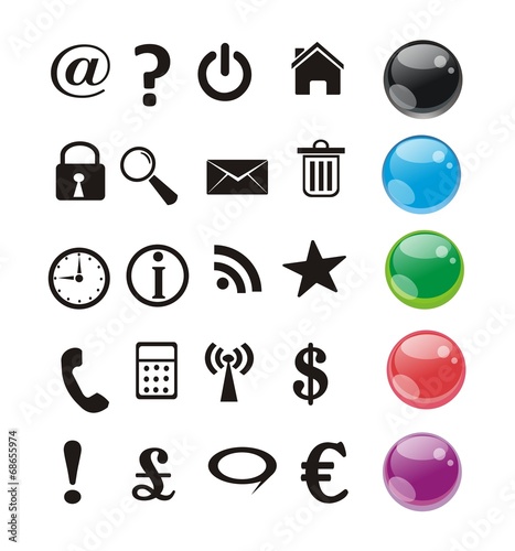 Web icons