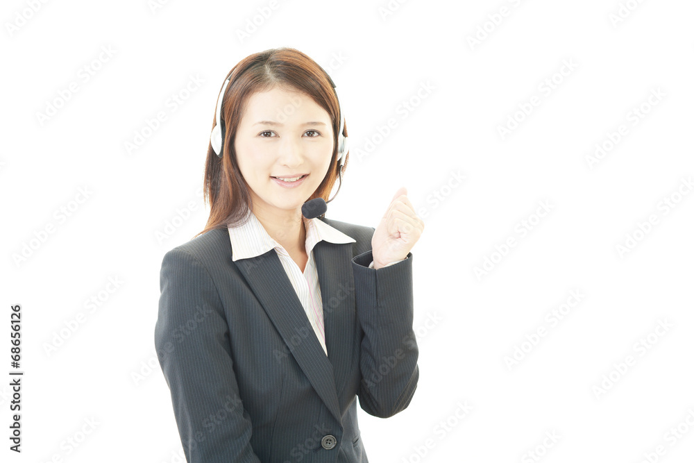 ガッツポーズのオペレーター ガッツポーズのオペレーター