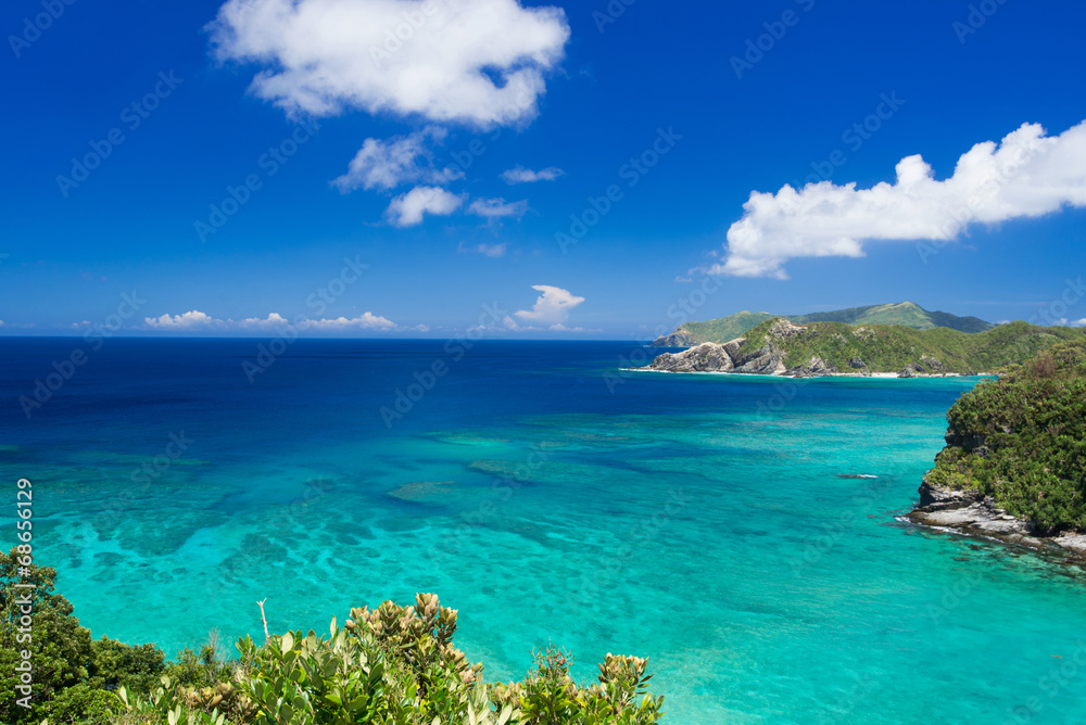 Fototapeta premium 沖縄の海・阿嘉島
