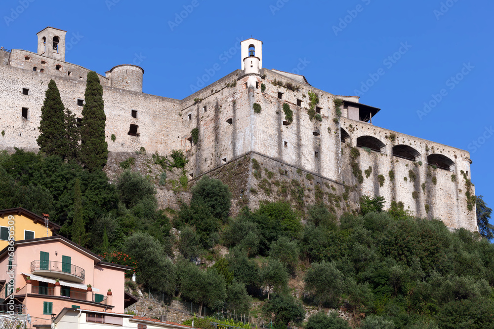 Malaspina Castle in Massa, Italy