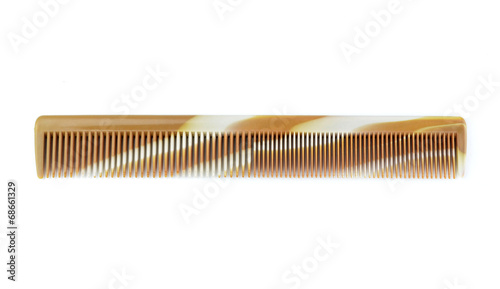 Comb isolated white background