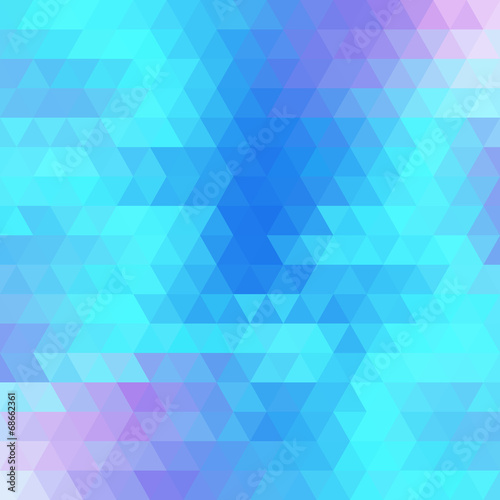 Multicolor Abstract Background Consisting of Triangles
