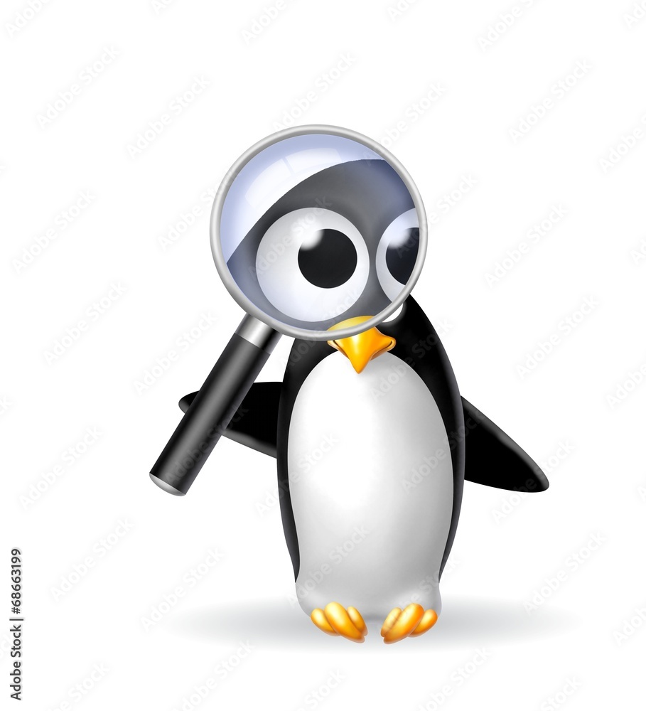 Obraz premium pinguino