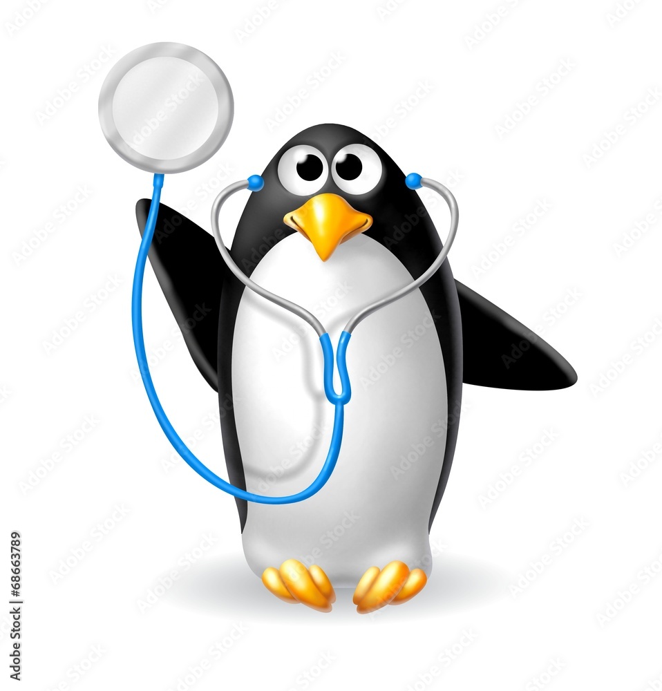 Fototapeta premium pingwin