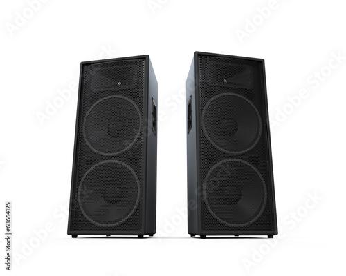 Large Audio Speakers photo