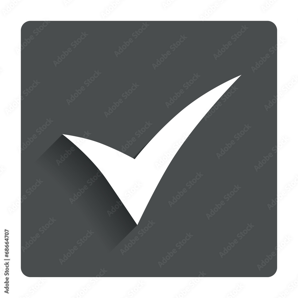 Check sign icon. Yes symbol. Check sign icon. Yes symbol.