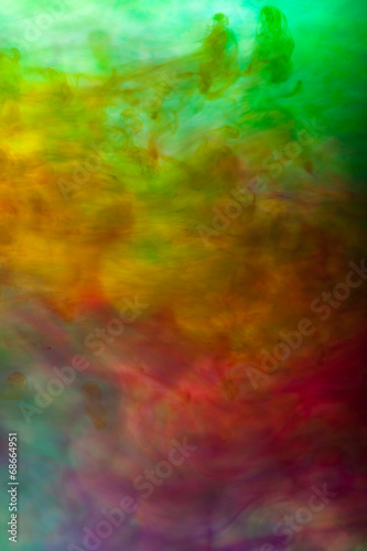 Abstract and very colorful motion blur background © wjarek