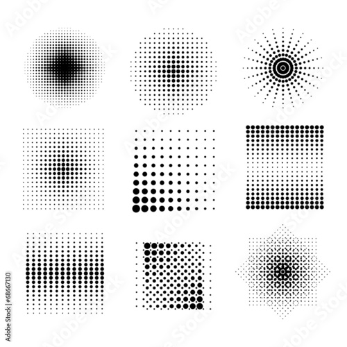 halftone patterns