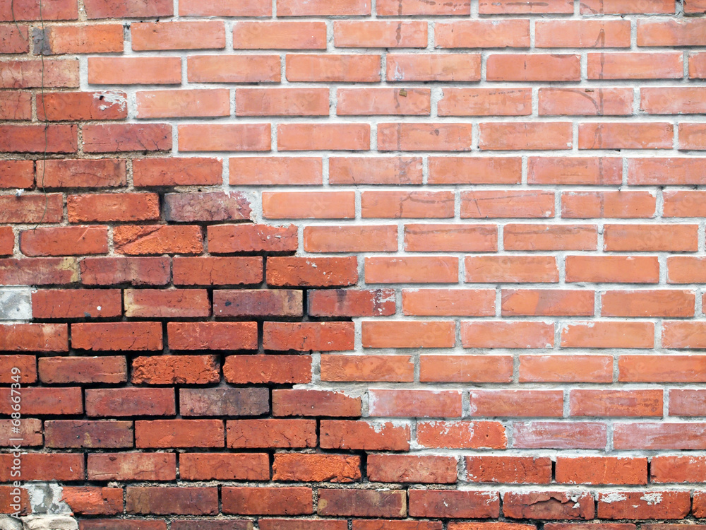 Fototapeta premium Background of brick wall texture