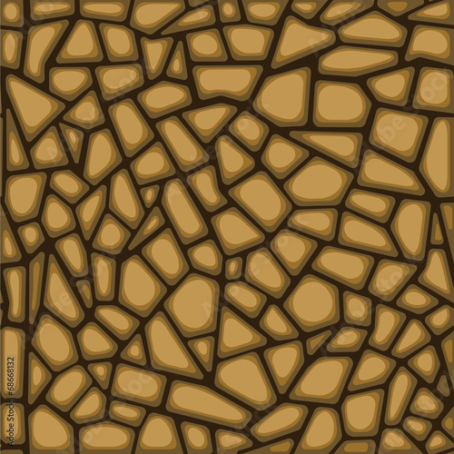 Seamless Texture of Stone Wall