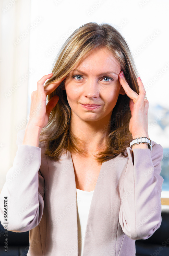 Fototapeta premium business woman