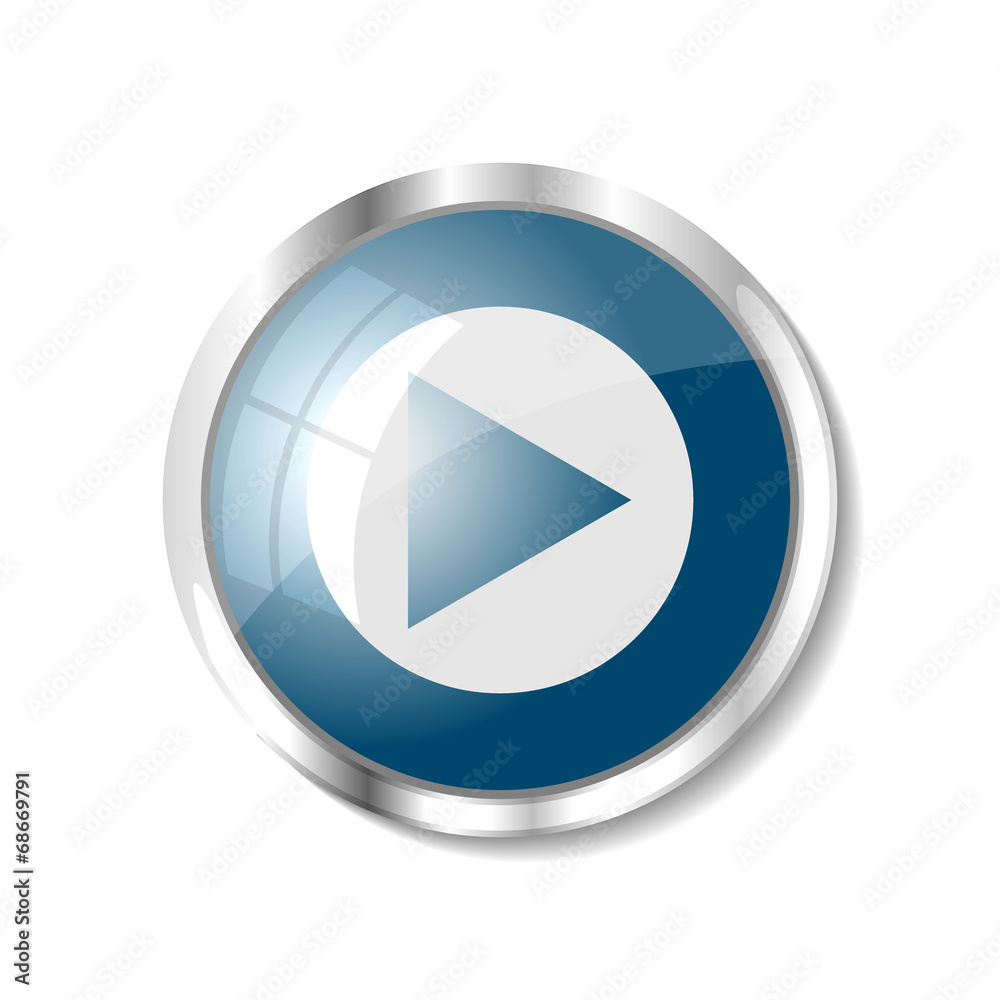 Blue web button Blue web button