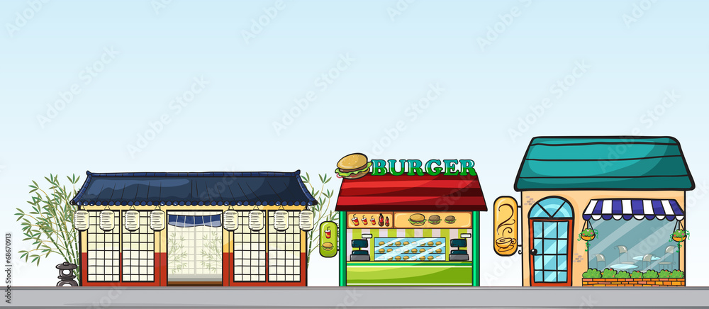Different stores Different stores
