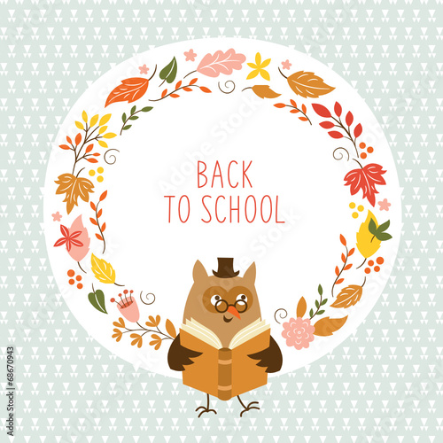 back to school vector illustration