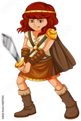 Girl viking