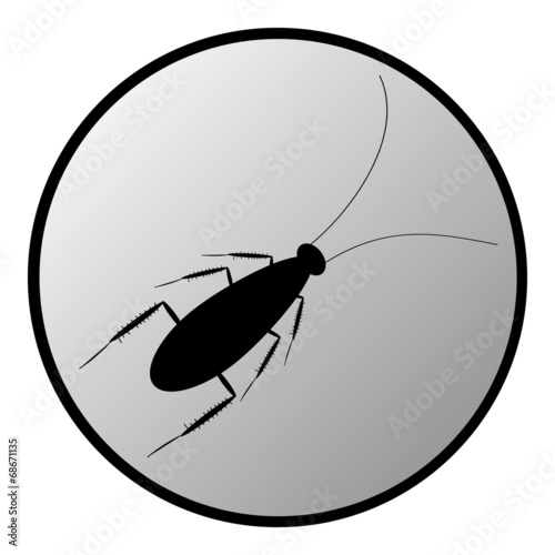 Cockroach button