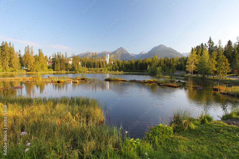 Fototapeta premium Nature lake