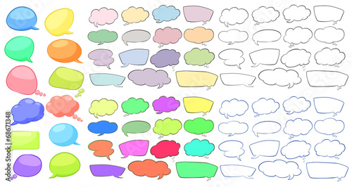 Empty speech templates