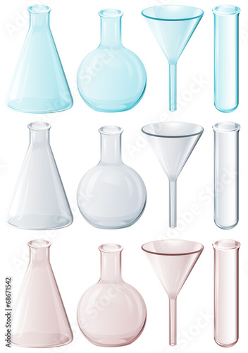 Different laboratory instruments