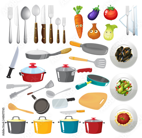kitchen utensils