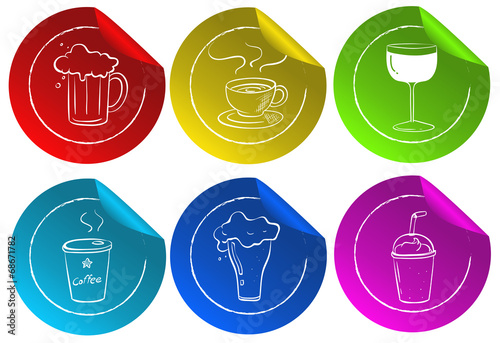 Beverage Stickers