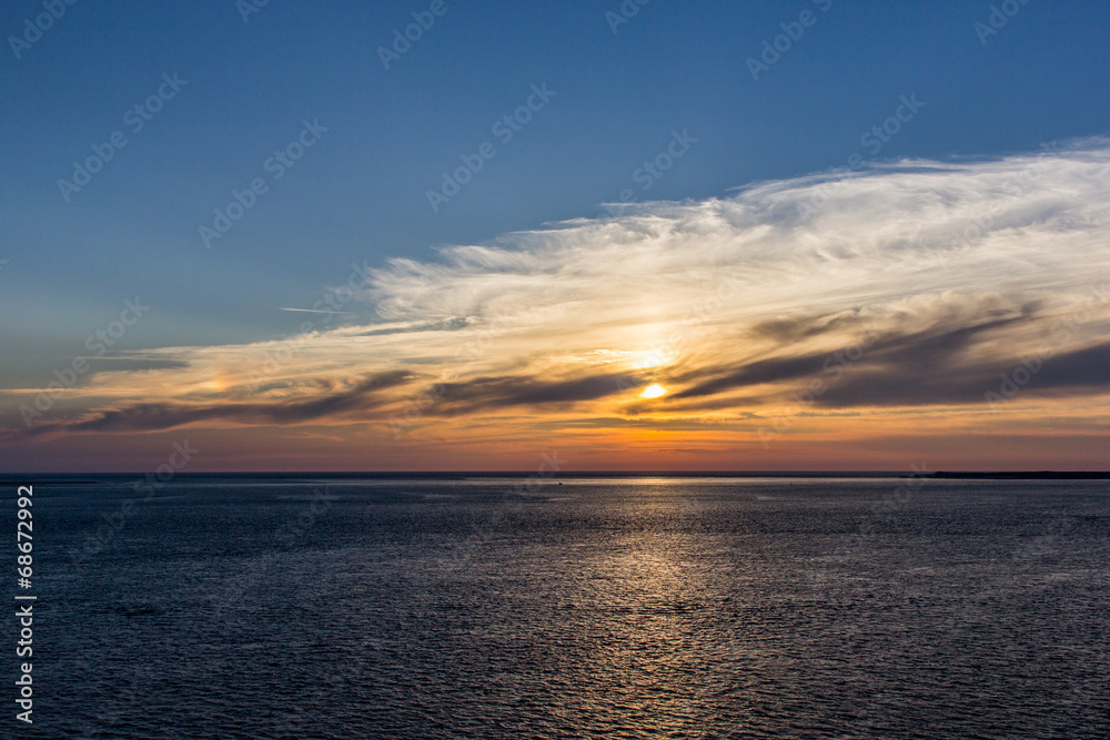 Coucher de soleil sur Bassin d'Arcachon Coucher de soleil sur Bassin d'Arcachon