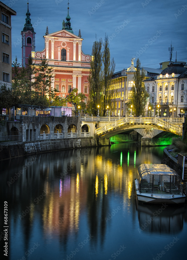 Beautiful Ljubljana, Slovenia