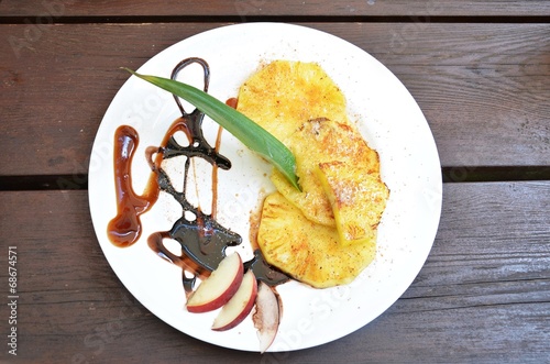 grilled pineapple