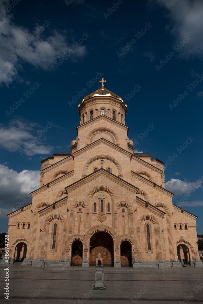 Trinity church in Tbilisi