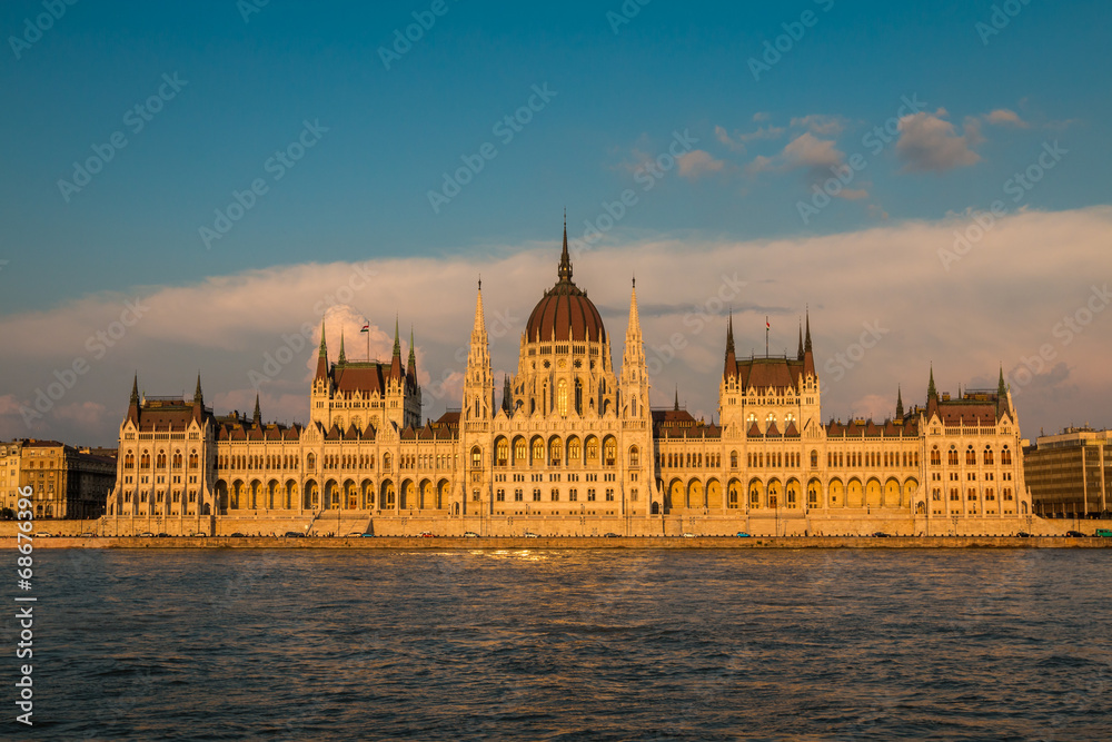Hungarian Parliament House in Budapest