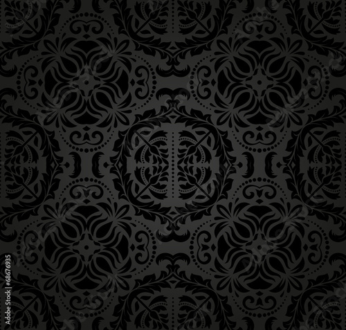 Damask Seamless Pattern. Abstract Background