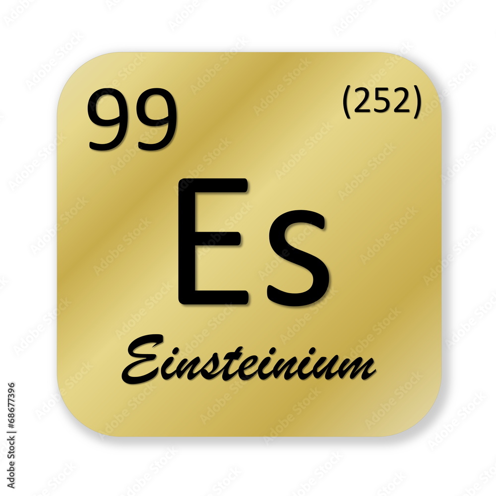 Einsteinium element Einsteinium element
