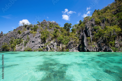 Wonderful lagoon in El Nido, Philippines