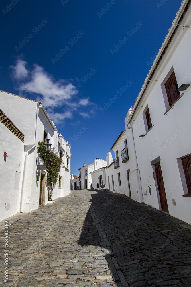 streets of the historical village of Monsaraz