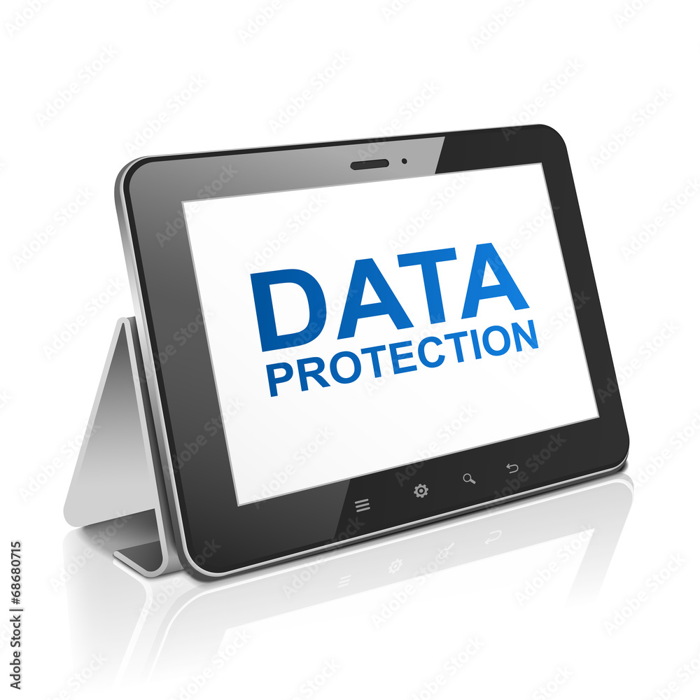 tablet computer with text data protection on display tablet computer with text data protection on display