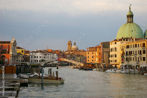 Italy: Venice sunset paint, Grand Canal © photosimysia