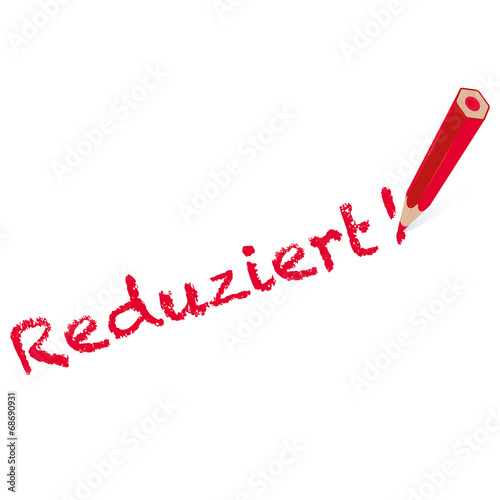 Reduziert !  Rotstift