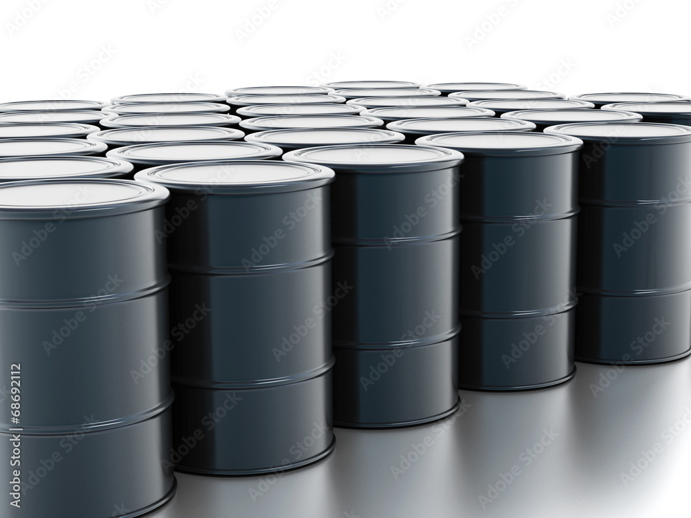 Crude oil drums Crude oil drums