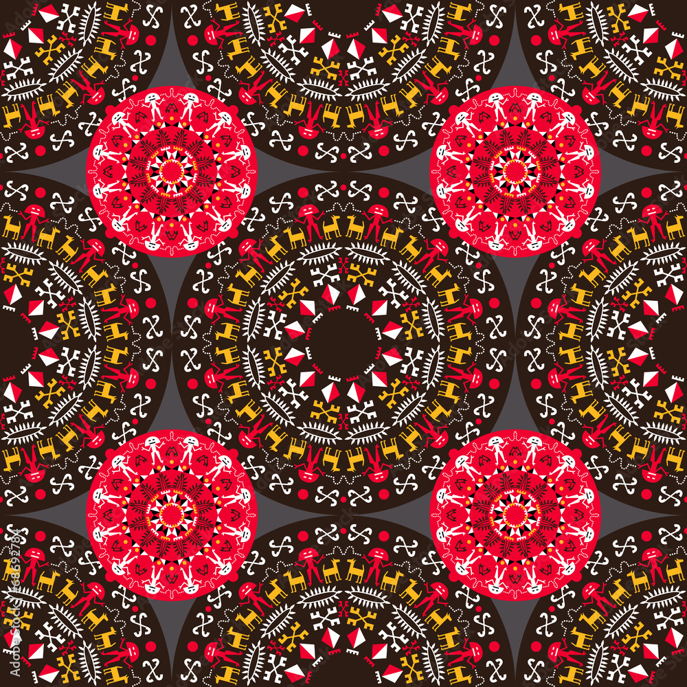 Tribal Seamless Pattern Tribal Seamless Pattern