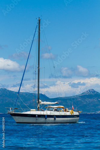 Sailing around Lefkada island i