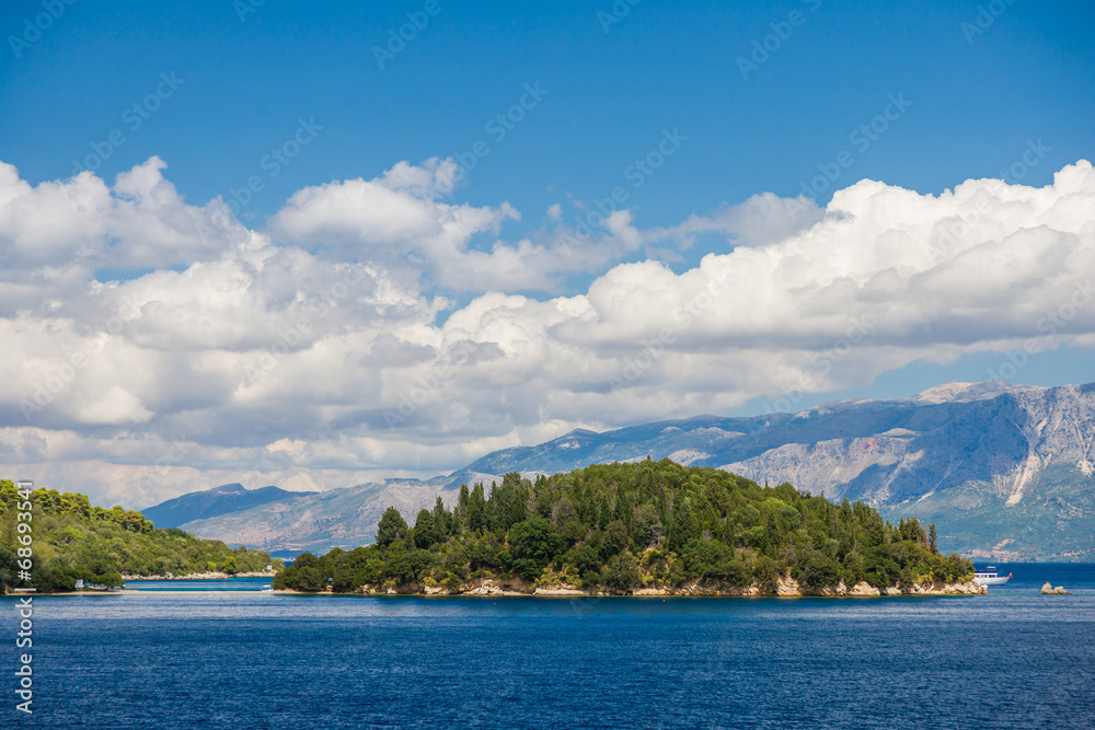 The Skorpios island in Nidri Lefkada The Skorpios island in Nidri Lefkada
