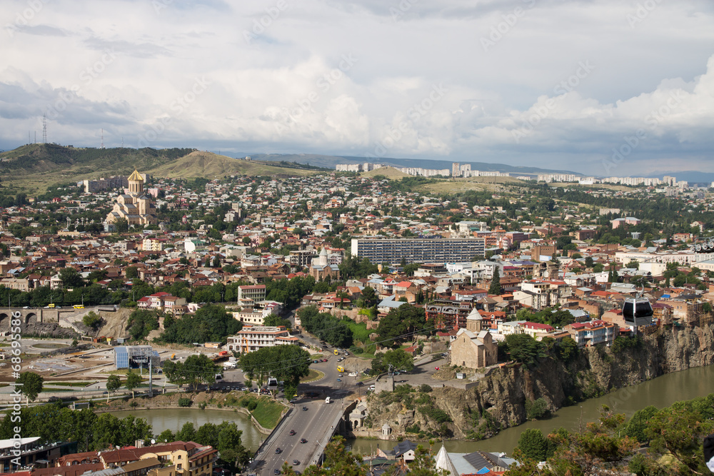 Nice view of Tbilisi