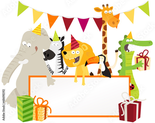 Anniversaire d’animaux pour enfants
