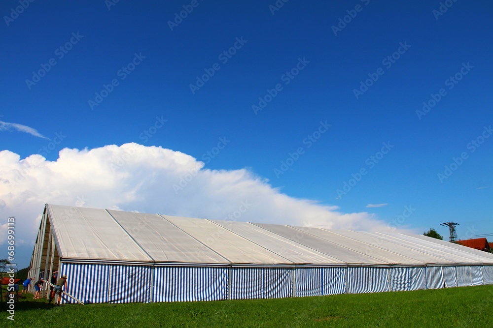 Obraz premium festzelt I