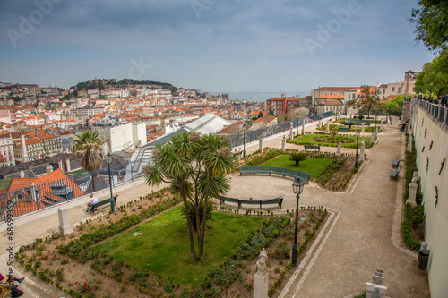Lisbonne : Jardim de São Pedro de Alcântara
