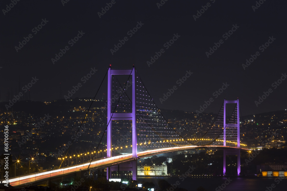 Fototapeta premium Bosphorus Bridge (Boğaziçi Köprüsü)