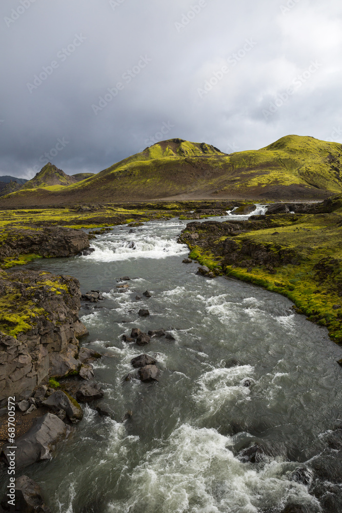 Iceland river Iceland river